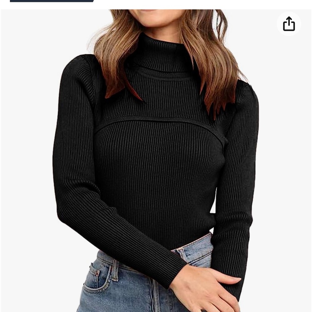 PRETTYGARDEN Women's Fall Fashion Turtleneck Pullover Sweaters Long Sleeve